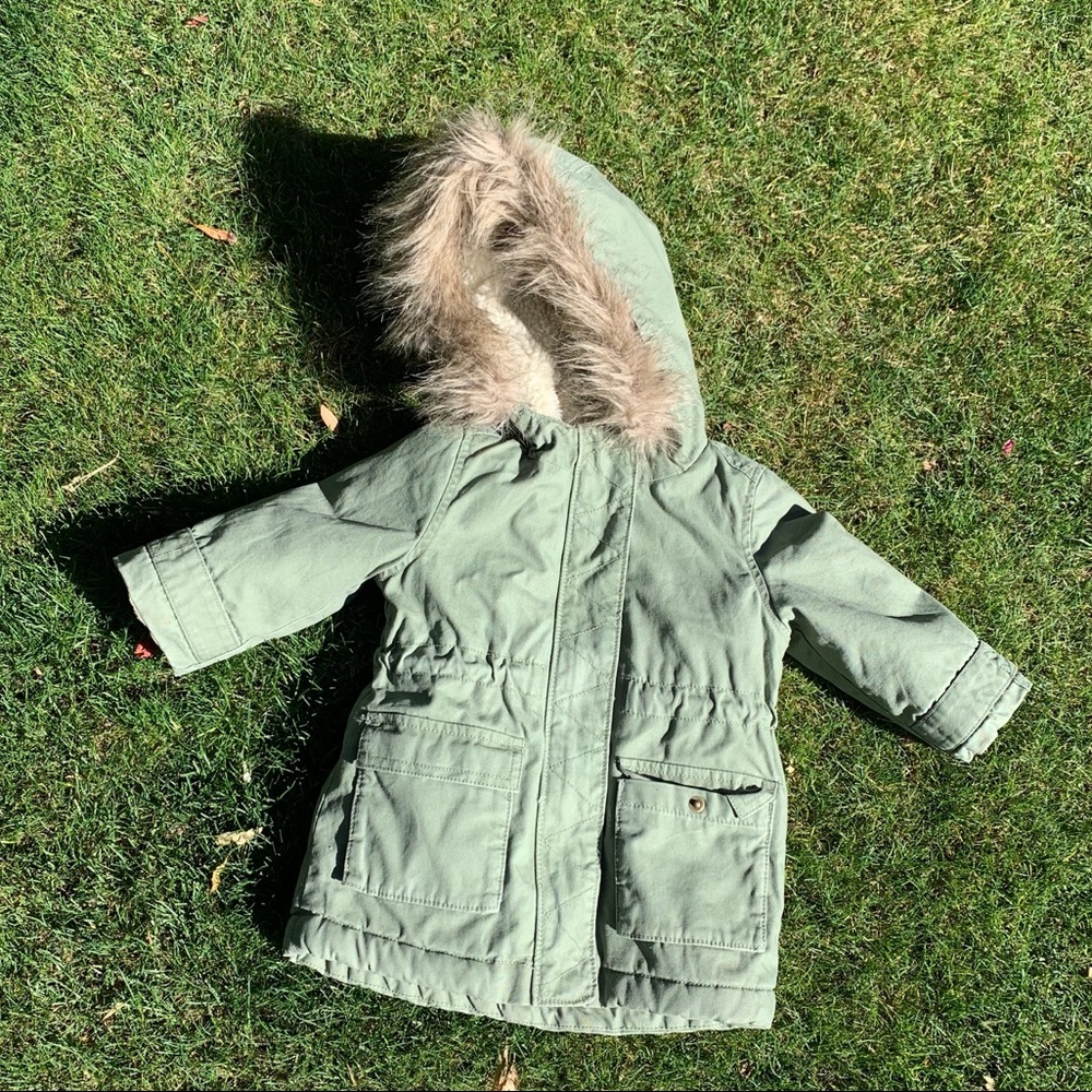 Baby Gap Army Green Warm Weather Jacket